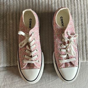 Platform floral converse